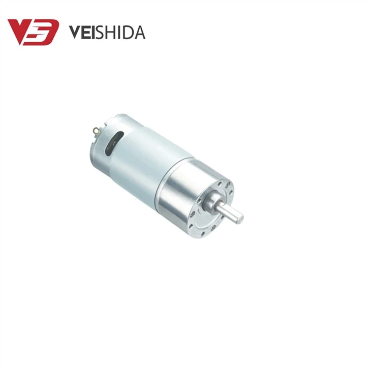 موتور دنده ای میکرو DC 37 میلی متری 24 ولت